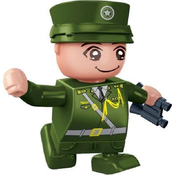 Djecja igracka BanBao - Mini figurica Vojnik, 10 cm