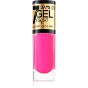 Eveline Cosmetics 7 Days Gel Laque Nail Enamel gel lak za nohte brez uporabe UV/LED lučke odtenek 48 8 ml
