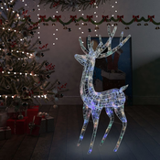 XXL akrilni božicni sob 250 LED 180 cm šareni