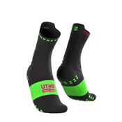 COMPRESSPORT Pro Racing Socks v4.0 Trail UTMB 2026 nogavice, črna (T4 (EU 45-48))