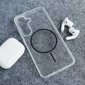 Maska za Samsung A16 5G/ A166B Mag Case Clear Slim crna