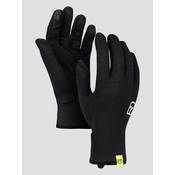 Ortovox 185 RockNWool Liner Gloves black raven Gr. XXL
