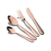 BerlingerHaus - Set jedilnega pribora iz nerjavečega jekla 24 kom. rosegold