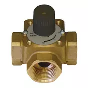 HERZ 1213703 1 3-way rotary mixing valve with knob
