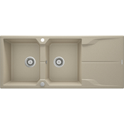 Deante Andante ZQN 7213 Sudopera, 2 korita, 21cm, Granitna, Boja Peska