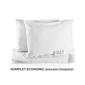 Komplet zakonske odeje in blazine Economic 220x200 + 90x70 (2x) EMI