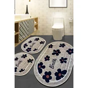 Lessentiel Maison Set prostirki za kupatilo Moole, 3 Komada, Šarena