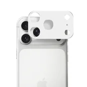 Full body zaščitno steklo za zadnjo kamero za iPhone 17 Pro Max - srebrno