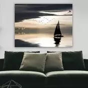 Wallity Dekorativna slika na platnu, 70x100cm, Šarena