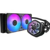 Cooler Master MasterLiquid 240 Atmos II VRM Fan ARGB, water cooling black