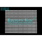 ES-4293 PANASONIC TX-55CS520B, TX-55CS630E LED TRAKE