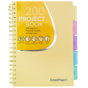 Bilježnica Cool Pack - Pastelno žuta, B5