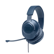Slušalice JBL Qauntum 100, gaming, žicane, plave