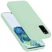 Cadorabo CADORABO Ohišje, združljiv s Samsungom v tekoči svetlo zeleni barvi - zaščitni pokrov iz fleksibilnega silikona TPU, (20587055)