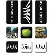 The Beatles Abbey Road 9 Piece Set Magnet