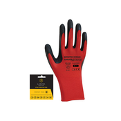 Coverguard rukavica s latex premazom velicina 10 ( 1lacrwt10 )