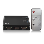 EWENT Stikalo Ewent Ew3730 Hdmi 4K 3X1 črno, (21408277)