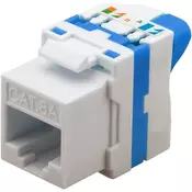 Techly Techly CAT 6a KeyStone RJ45 Jack UTP nezaščiten brez orodja IWP-MD C6A/UROTT