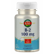 KAL vitamin B2 (100mg), 60 tablet