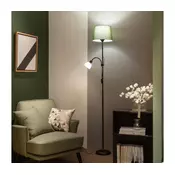 Brilagi - Podna lampa CERIA 1xE27/100W/230V + 1xE14/25W crna/zelena