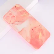 Maska Marble Glaze za iPhone 14 Tip4, Narandžasta