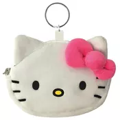 Plišasta denarnica za kovance Hello Kitty z mašnico (GP2402617)