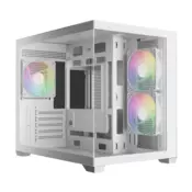 Gamdias Kucište Aura GC10M V2 ARGB, Belo