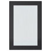 HEJSTA Staklena vrata, boja antracita/rebrasto staklo, 40x60 cm