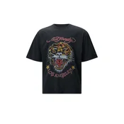 Ed Hardy Majica La-Tiger rumena/češnjevo rdeča/črna/bela