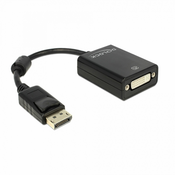 DELOCK Delock adapter DisplayPort-DVI 12cm 61847, (21027990)