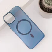 Maska Transparent Mag Case za iPhone 14 plava