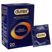 Durex Intensity - tanki kondomi brez lateksa (20 kosov)