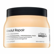 L´Oréal Professionnel Série Expert Absolut Repair Gold Quinoa + Protein Masque negovalna maska za zelo poškodovane lase 500 ml