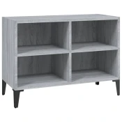TV ormaric s metalnim nogama boja sivog hrasta 69,5x30x50 cm