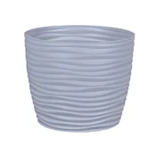 Pokrov za cvetlični lonček SAHARA PETIT plastika mat d13x11cm