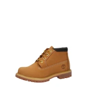 TIMBERLAND Gležnarji z vezalkami svetlo rjava/črna