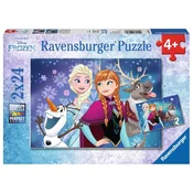 Ravensburger Puzzle Ice Kingdom: Lights of the North 2x24 kosov