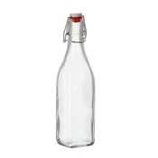 Steklena steklenica Costolata 500ml z mehanskim zapiralom 64425