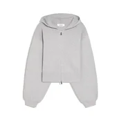 Bershka Pletena jopa siva