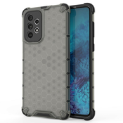 TPU gel ovitek Honeycomb za Samsung Galaxy A73 5G - črn