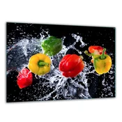 shumee KALJENA STEKLENA DESKA ZA REZANJE 30x22 PEPPER
