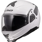 Preklopna motociklisticka kaciga LS2 FF910 Advant II, cisto bijela
