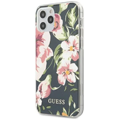 Guess GUHCP12LIMLFL03 iPhone 12 Pro Max 6,7 námornická modrá/navy NÂ°3 Flower Collection (GUE000989)