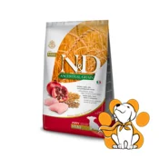 N&D Ancestral Grain Puppy Mini Chicken & Pomegranate 7kg, Granule za Male Pse