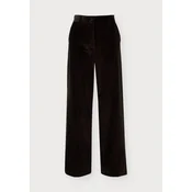 Weekend Max Mara Hlače iz tkanine Tania 2625136012 Rjava Regular Fit