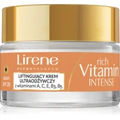 Lirene Rich Vitamin Intense 50+ učvrstitvena in lifting dnevna krema SPF 20 50 ml