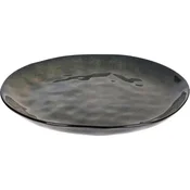 Excellent Houseware Kameninasti krožnik z glazuro, 26,5 cm