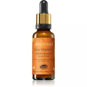 Antipodes Glow Ritual Vitamin C Serum with Plant Hyaluronic Acid - 30 ml