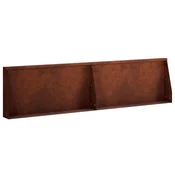 vidaXL Zadrževanje stene 2 kos 80 x 12 x 50 cm Vremensko odporno jeklo