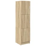 Vidaxl Visok predalnik Sonoma hrast 31,5 x 32 x 122,5 cm